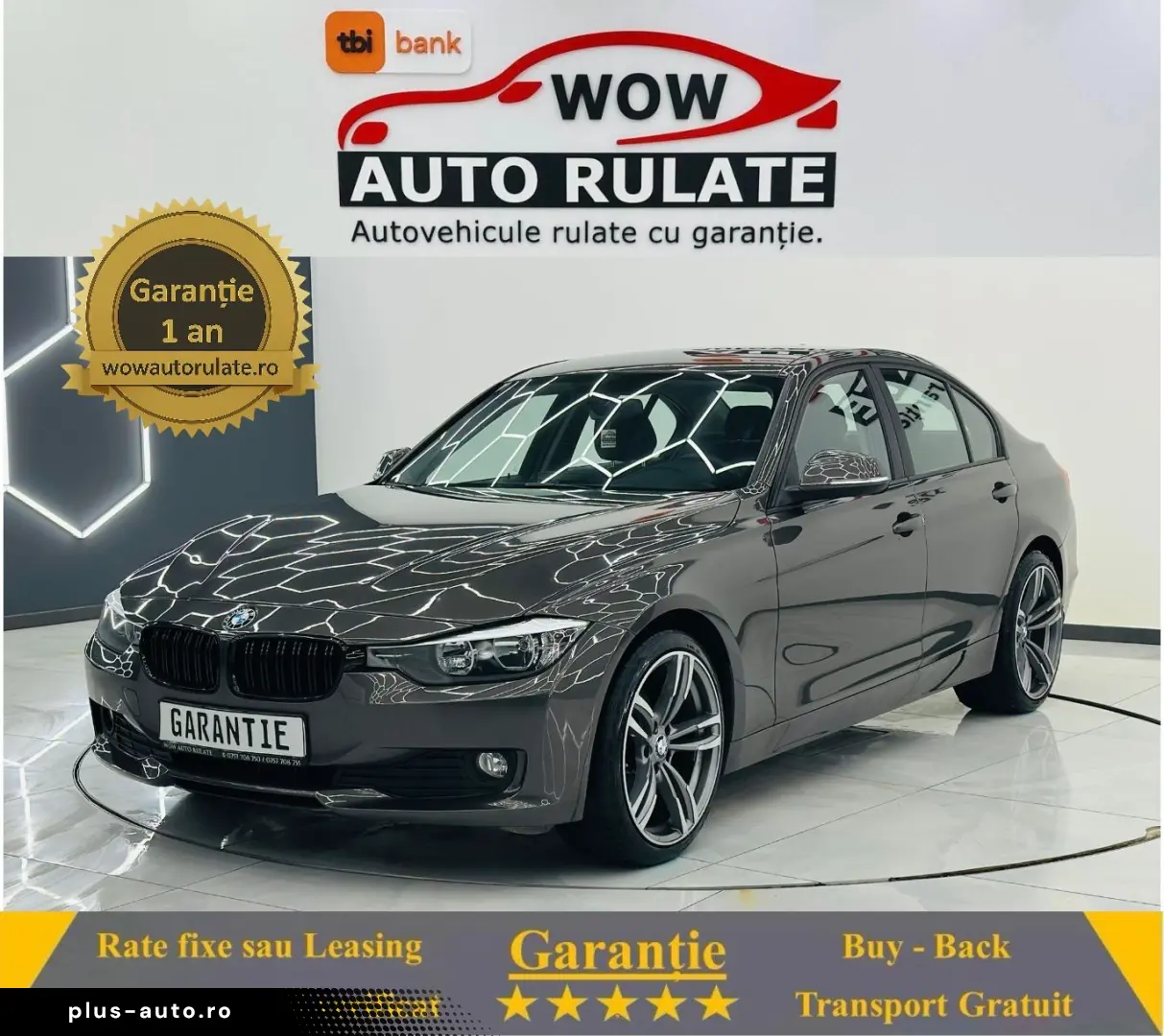 BMW Seria-3 2014 2.0D E5 Garantie 12 Luni Rate Avans 0 Doar