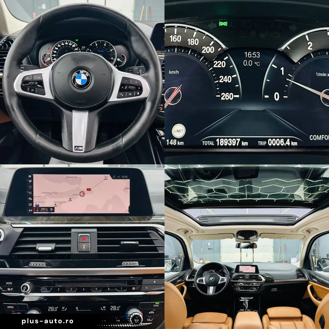 BMW X3 2020 2.0D E6 4x4 Garantie 12 Luni Rate Avans 0 Doar C