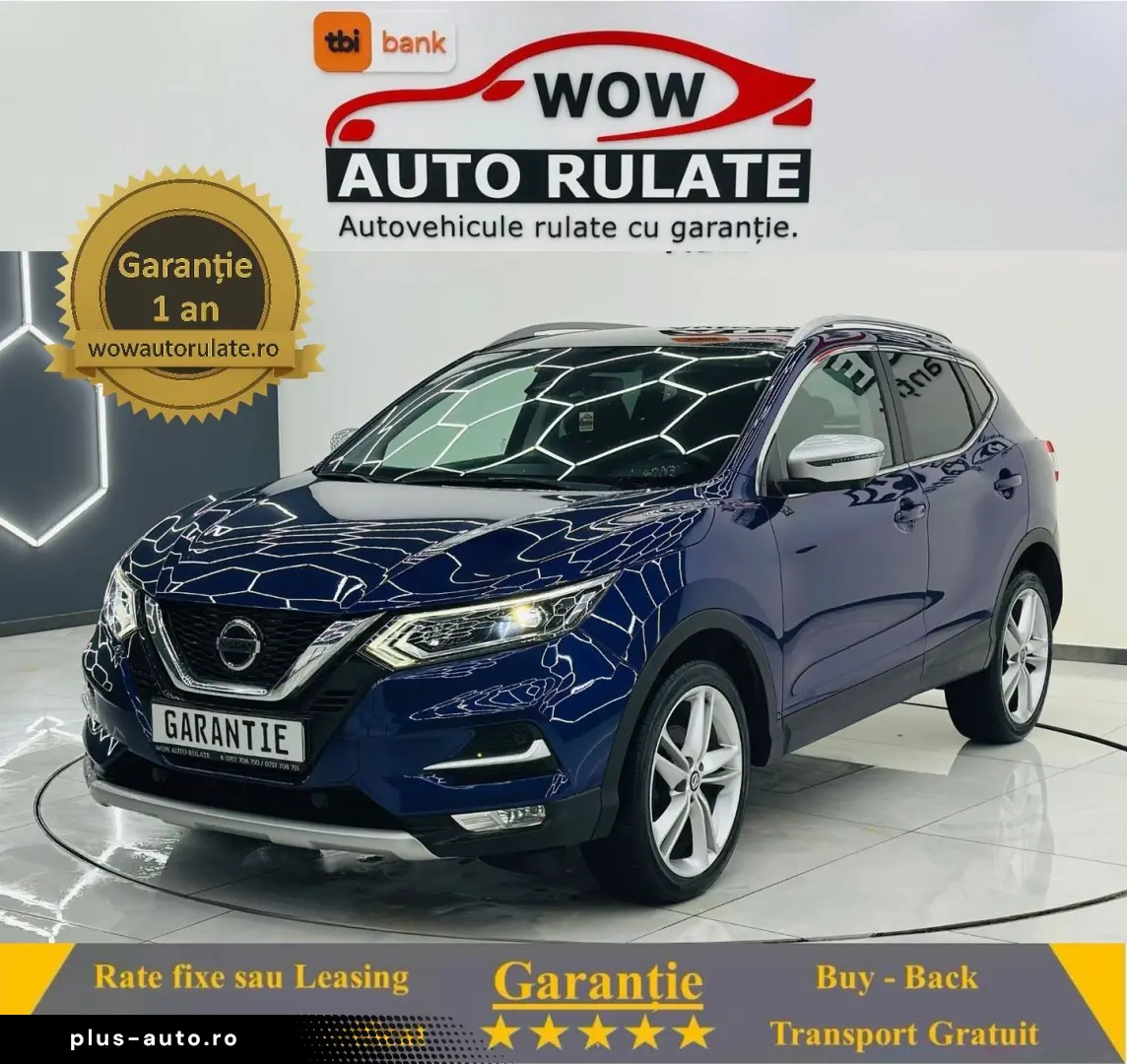 NISSAN Qashqai 2020 1.3i E6 Garantie 12 Luni Rate Avans 0 Do