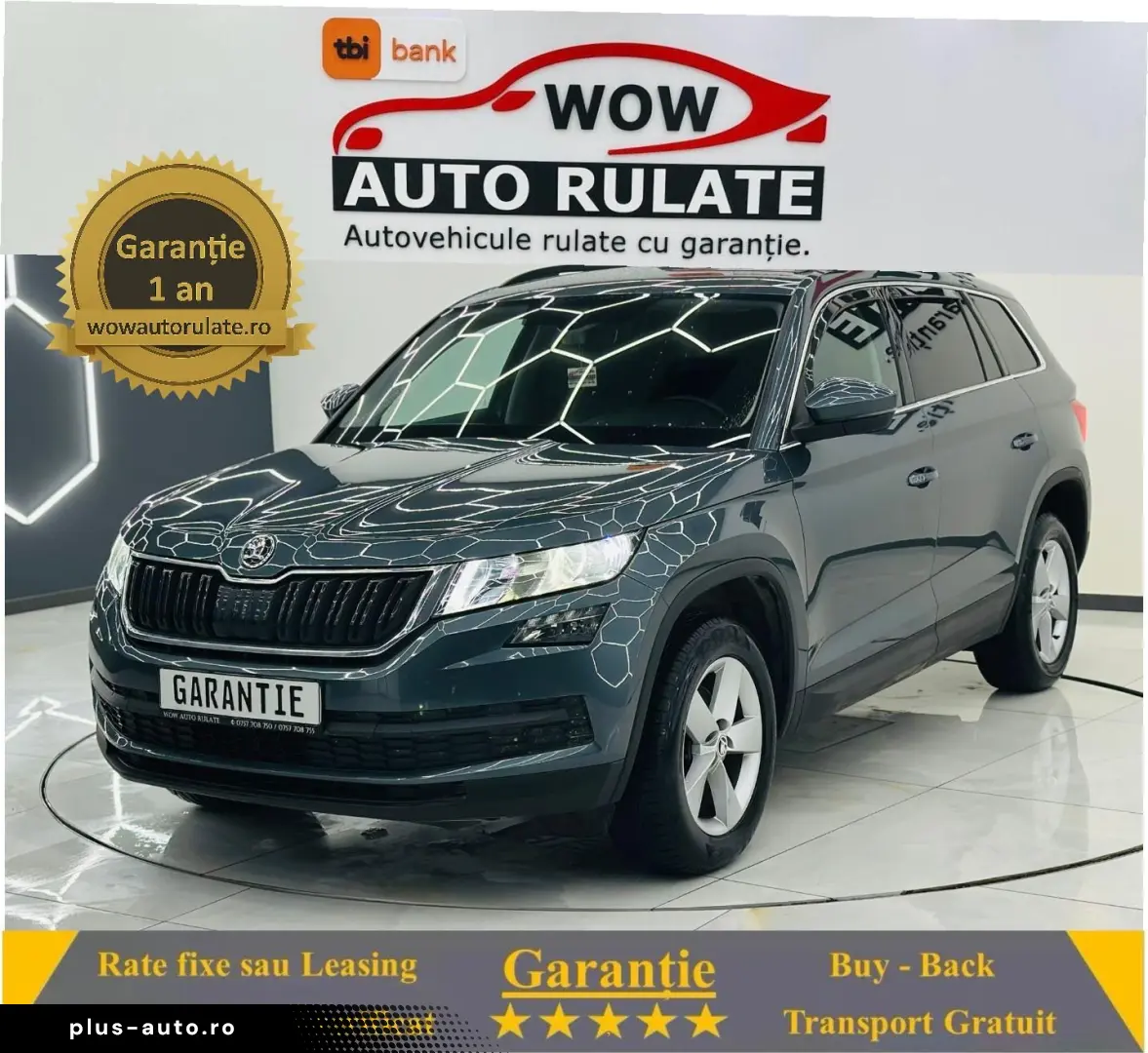 SKODA KODIAQ 2017 2.0D E6 Garantie 12 Luni Rate Avans 0 Doar