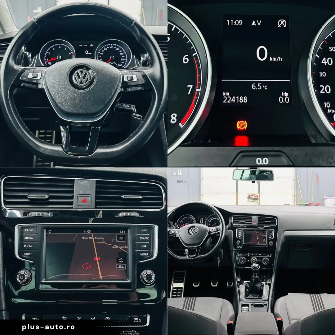 VOLKSWAGEN GOLF 2017 1.2i E6 Garantie 12 Luni Rate Avans 0 D