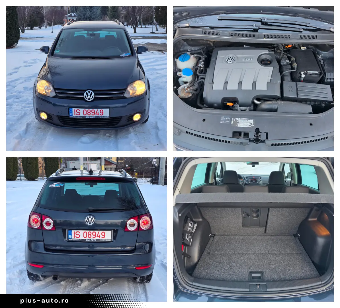 VW Golf VI Plus 2010 1.6 TDI 105 CP euro 5