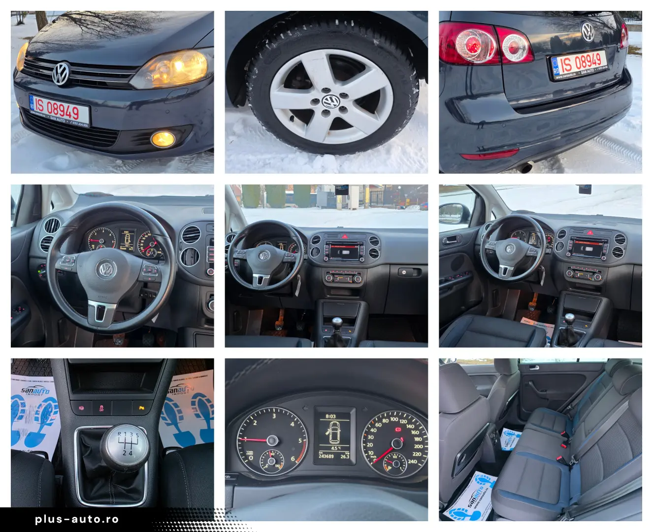 VW Golf VI Plus 2010 1.6 TDI 105 CP euro 5