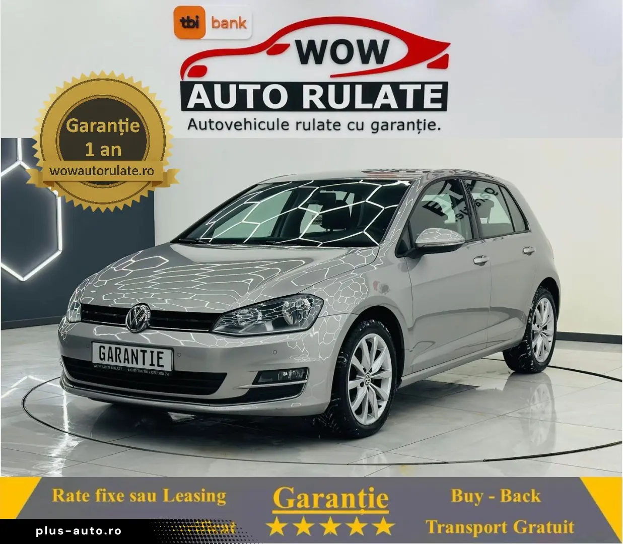 VOLKSWAGEN GOLF 2016 1.6D E6 Garantie 12 Luni Rate Avans 0 D