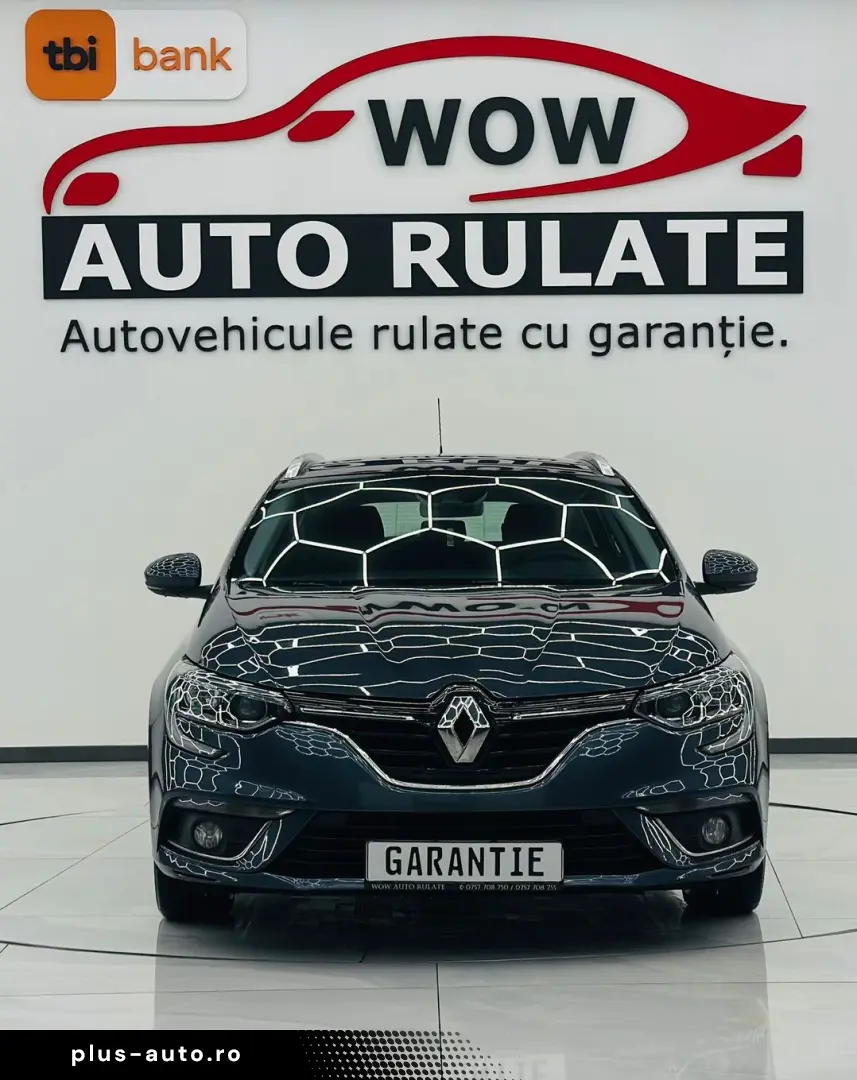RENAULT MEGANE 2019 1.5D E6 Garantie 12 Luni Rate Avans 0 Do