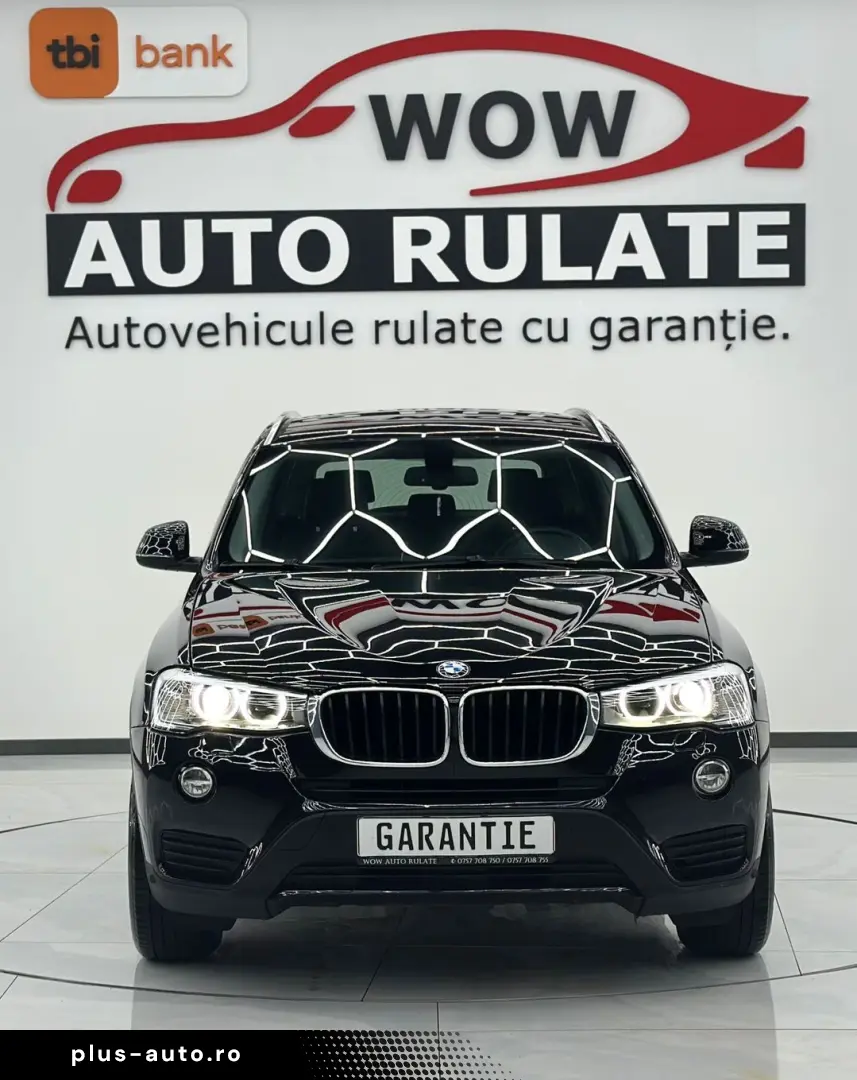 BMW X3 2016 2.0D E6 Garantie 12 Luni Rate Avans 0 Doar Cu Bu