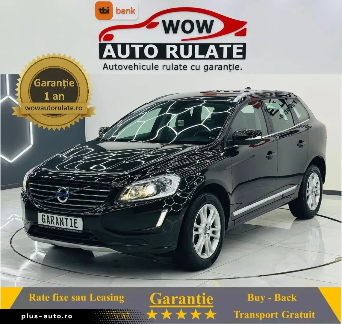 VOLVO Xc-60 2016 2.0i E6 Garantie 12 Luni Rate Avans 0 Doar