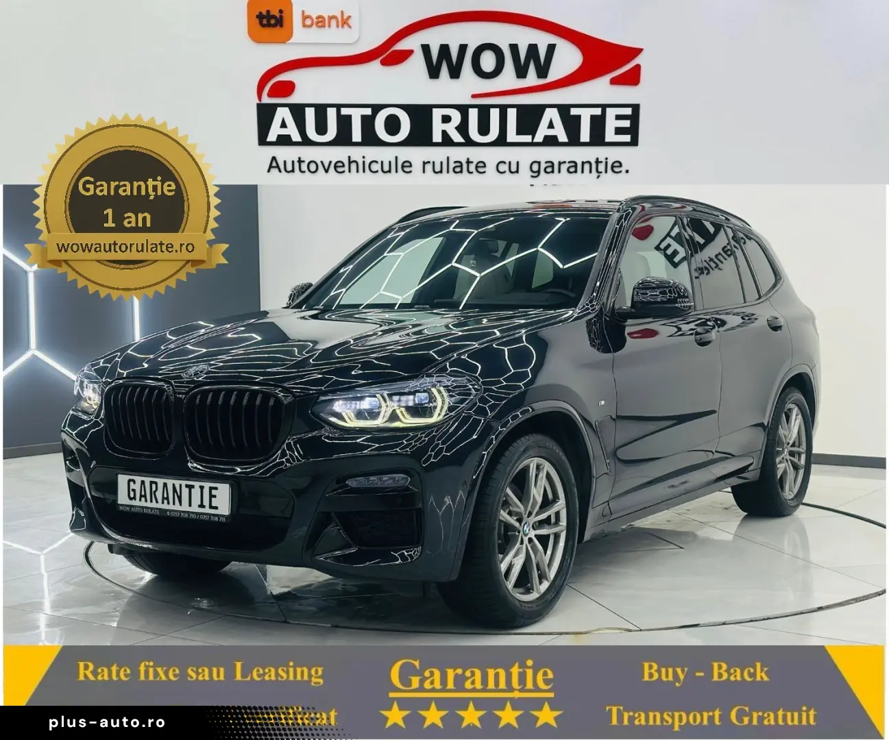 BMW X3 2019 2.0D E6 4X4 Garantie 12 Luni Rate AVans 0 Doar C