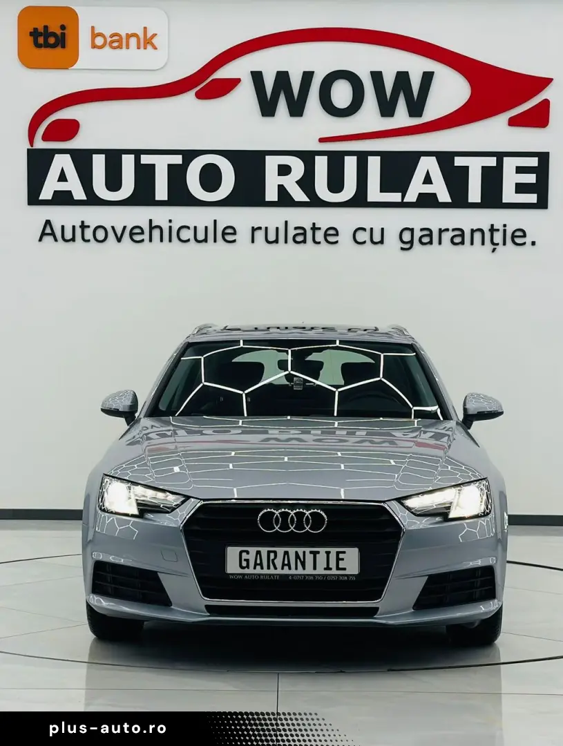 AUDI A4 2016 2.0D E6 Garantie  12 Luni Rate Avans 0 Doar Cu