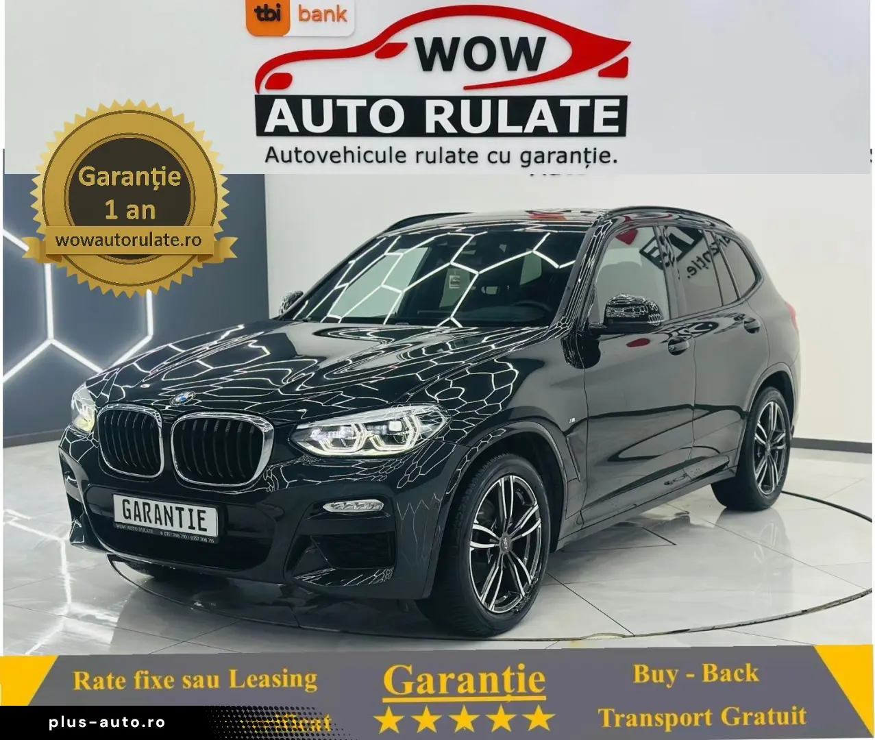 BMW X3 2019 2.0D E6 4x4 Garantie 12 Luni Rate Avans 0 Doar C