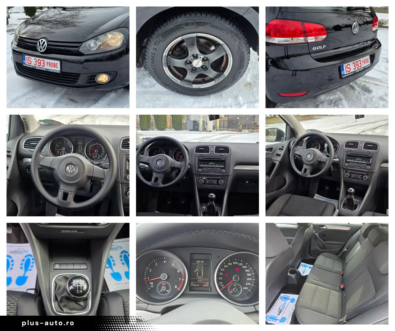 VW Golf VI 2009 1.4 80 CP euro 5