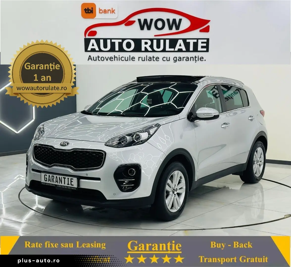 KIA SPORTAGE 2016 1.6D E6 Garantie 12 Luni Rate AVans 0 Doar