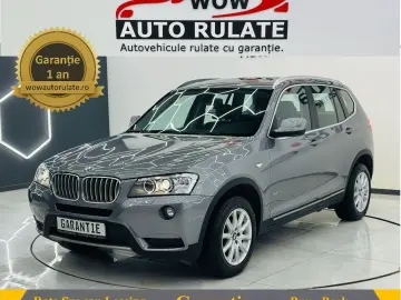 BMW X3 2012 2.0D E5 4x4 Garantie 12 Luni Rate Avans 0 Doar C