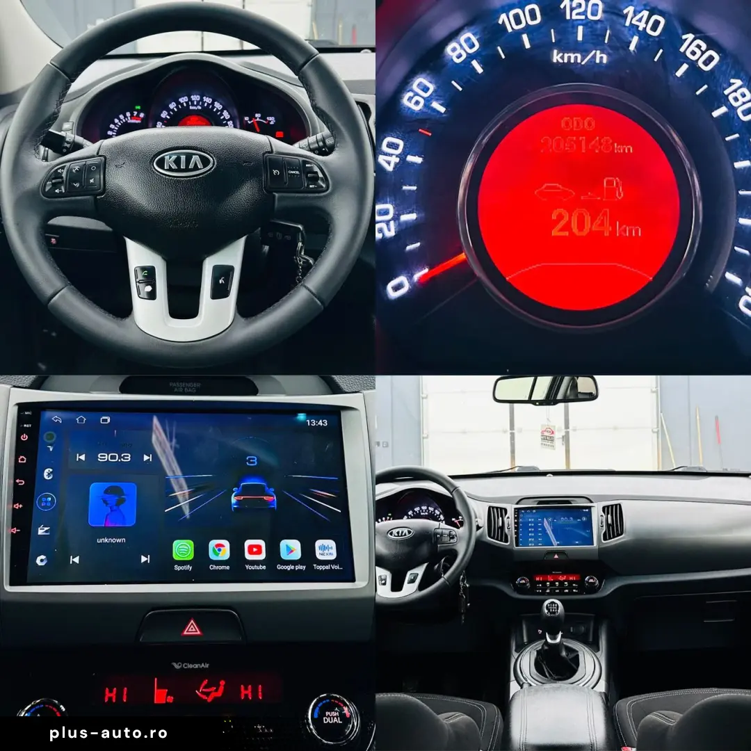 KIA SPORTAGE 2012 1.6i E5 Garantie 12 Luni Rate Avans  0 Doa