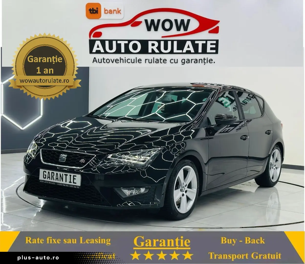 SEAT LEON 2014 1.8i E6 Garantie 12 Luni Rate Avans 0 Doar Cu