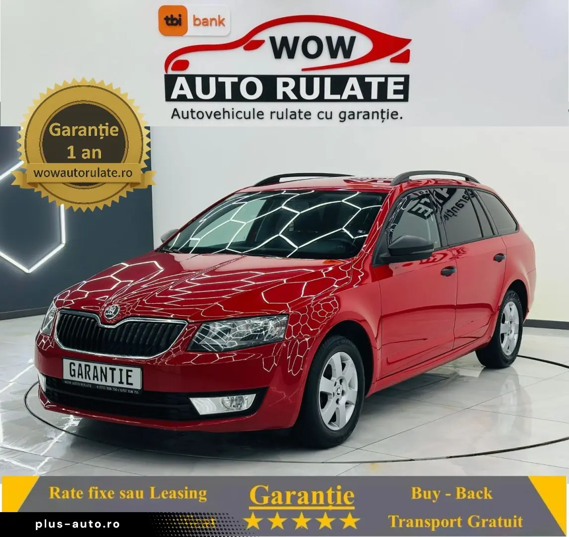 SKODA OCTAVIA 2014 1.6D E5 Garantie 12 Luni Rate Avans 0 Doa