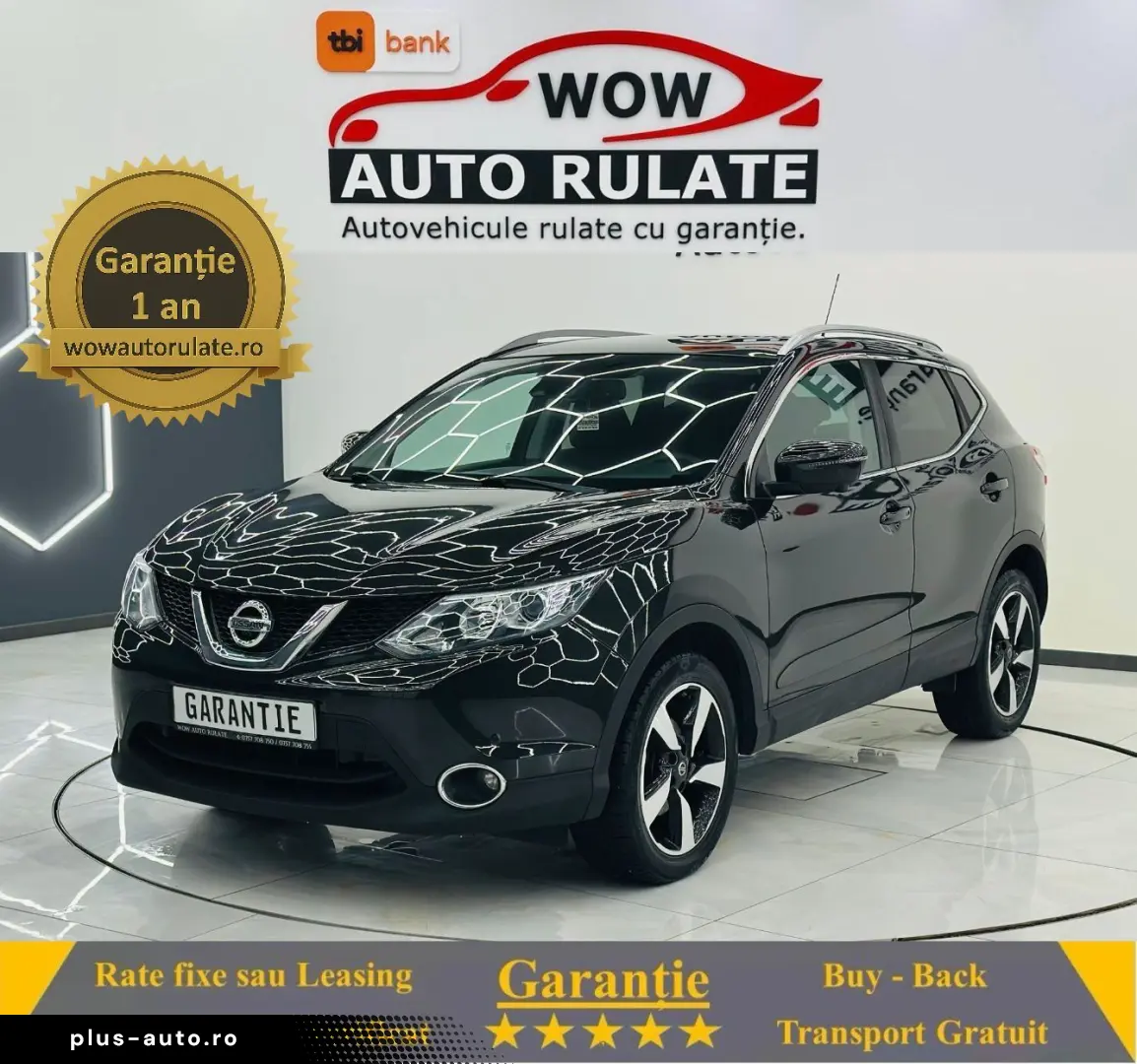 NISSAN Qashqai 2015 1.5D E5 Garantie 12 Luni Rate Avans 0 Do