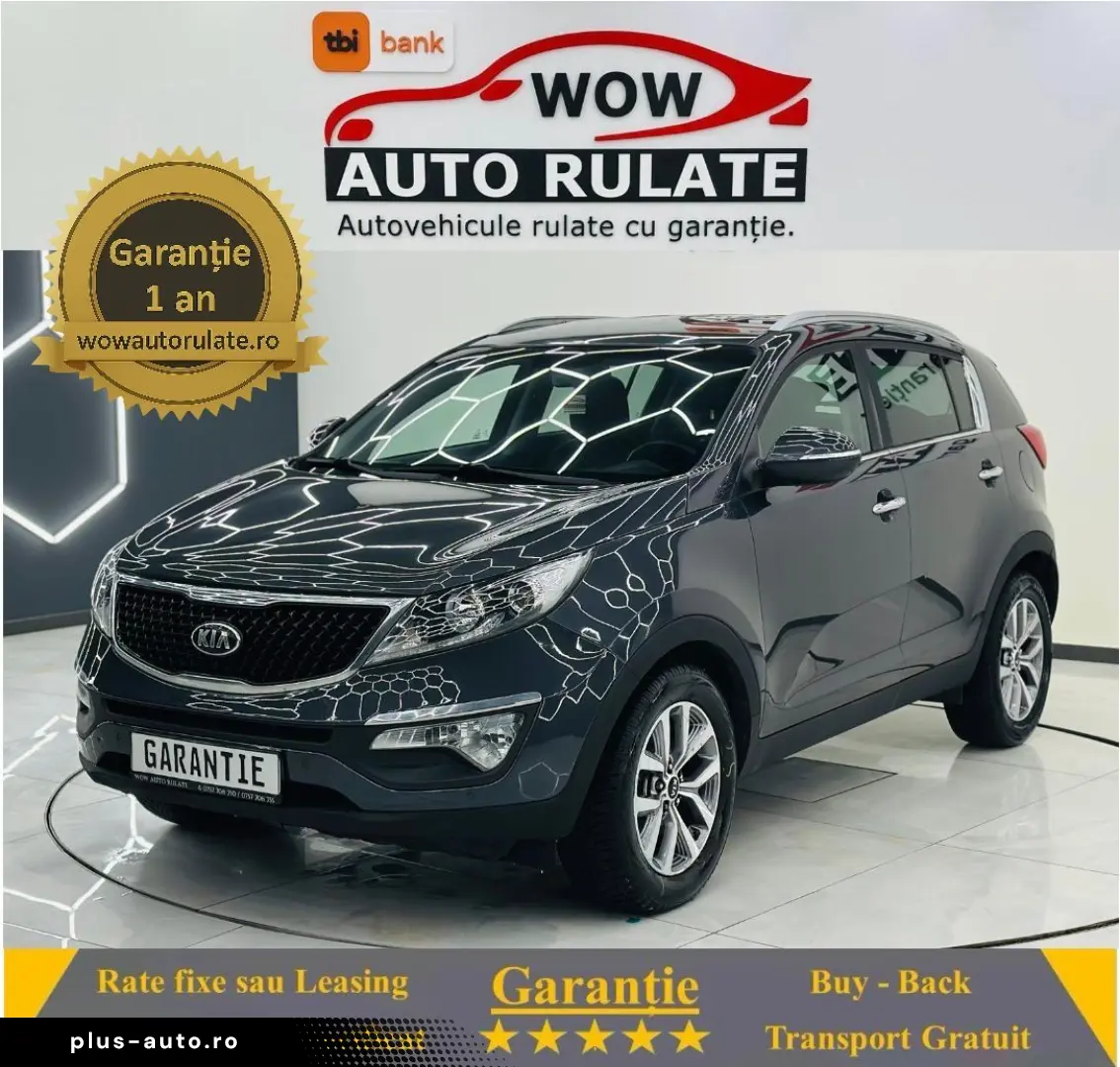 KIA SPORTAGE 2015 1.7D E5 Garantie 12 Luni Rate Avans 0 Doar
