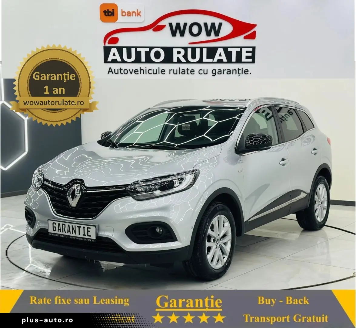 RENAULT KADJAR 2021 1.3i E6 Garantie 12 Luni Rate Avans 0 Do