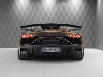 LAMBORGHINI Aventador SVJ Roadster MATT GOLD CARBON WARRANTY