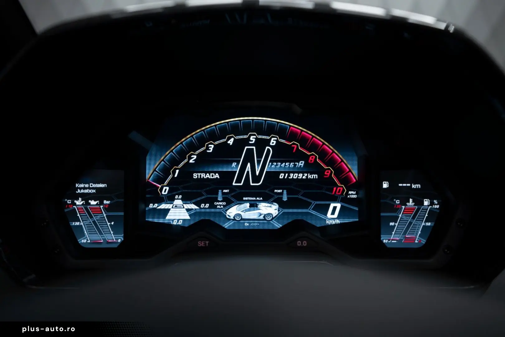 LAMBORGHINI Aventador SVJ Roadster MATT GOLD CARBON WARRANTY