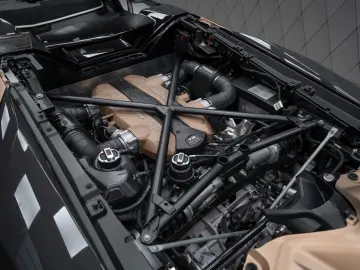 LAMBORGHINI Aventador SVJ Roadster MATT GOLD CARBON WARRANTY