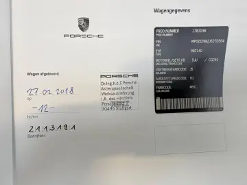 PORSCHE Cayman 718 GTS  18 fach sitze keramik