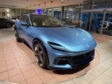 FERRARI Purosangue V12 FULL-CARBON-BLUE PANORAMA