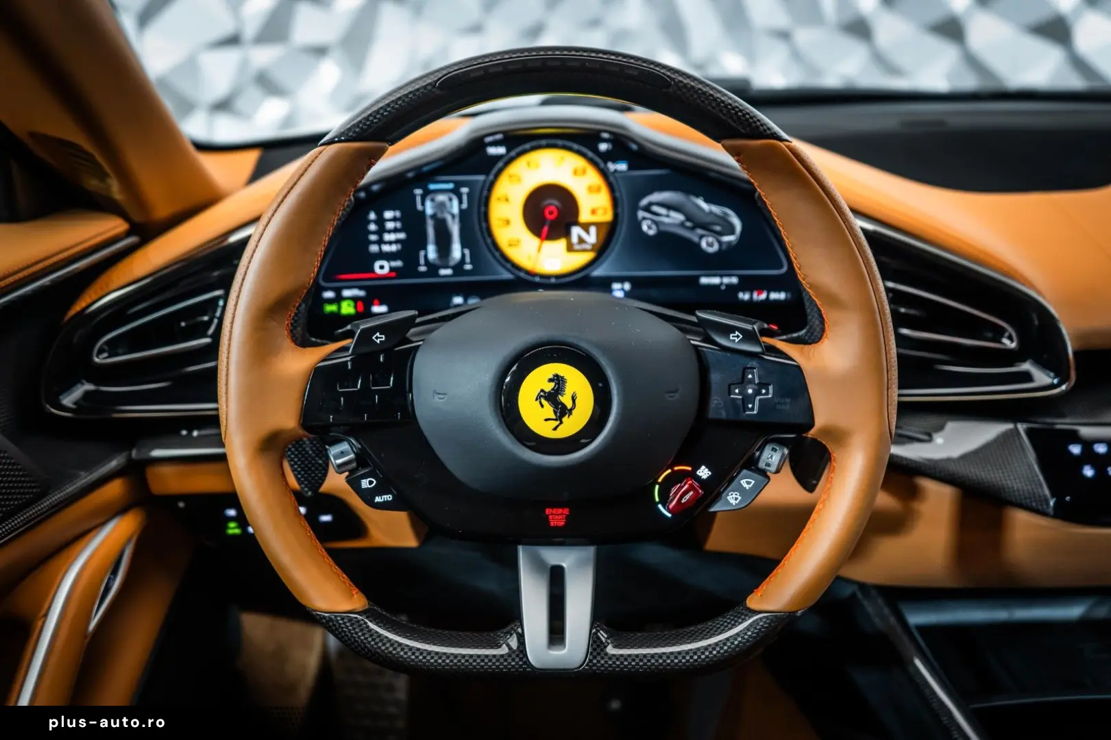 FERRARI Purosangue Cuoio Carbon