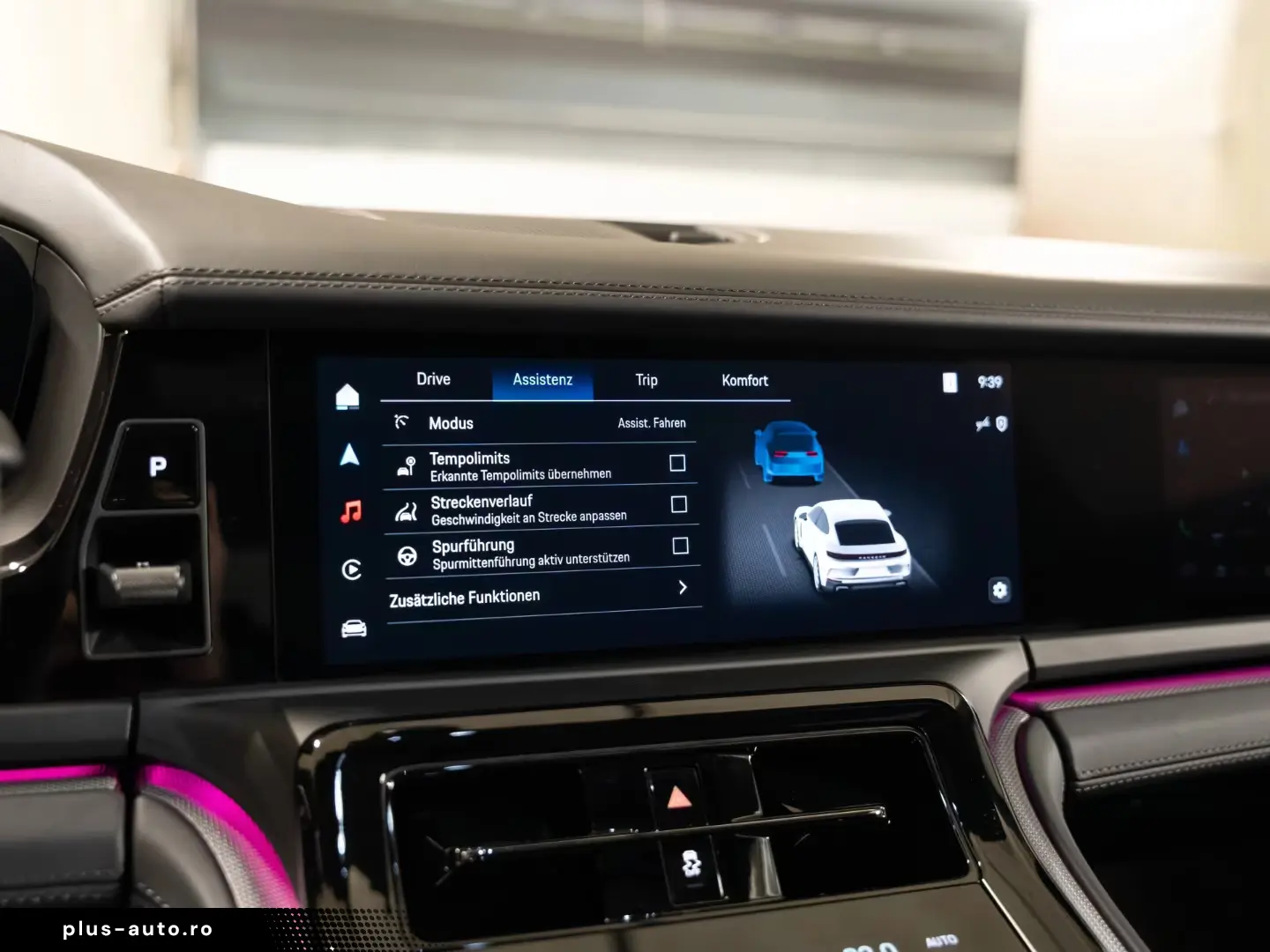 Porsche Panamera 4 InnoDrive passenger display BOSE