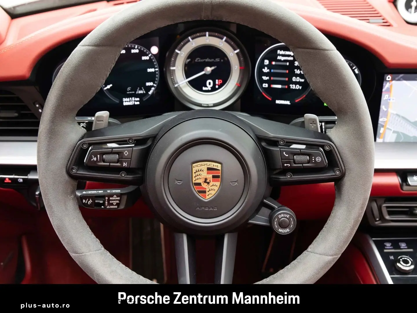 PORSCHE 992 911 Turbo S Cabrio Lift Abstandsregeltempost