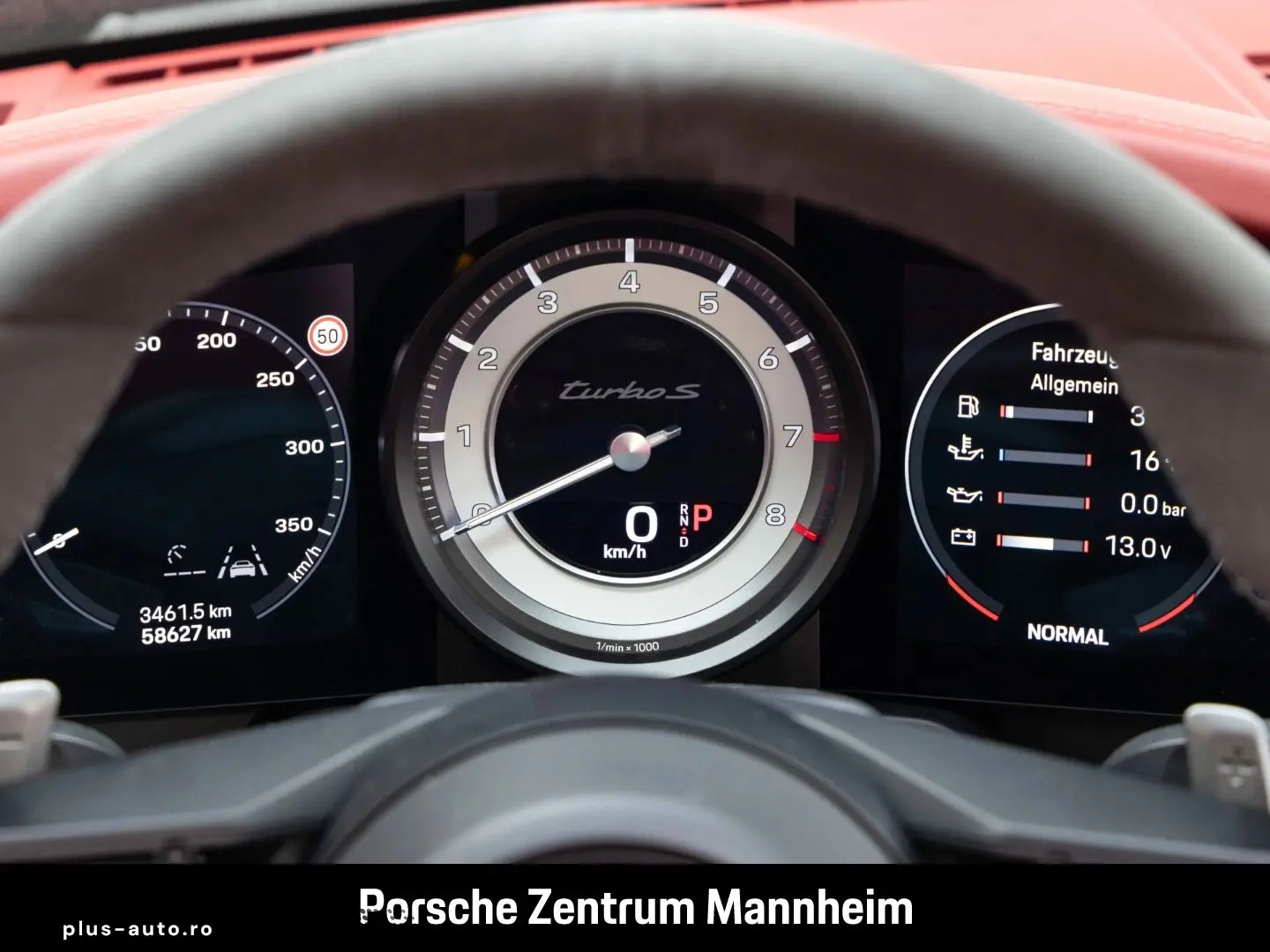 PORSCHE 992 911 Turbo S Cabrio Lift Abstandsregeltempost