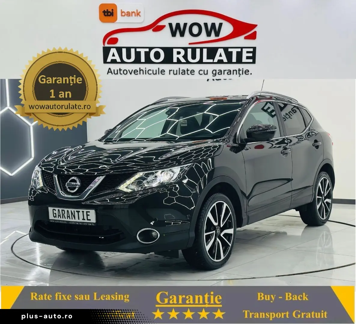 NISSAN Qashqai 2015 1.2i E6 Garantie 12 Luni Rate Avans 0 Do