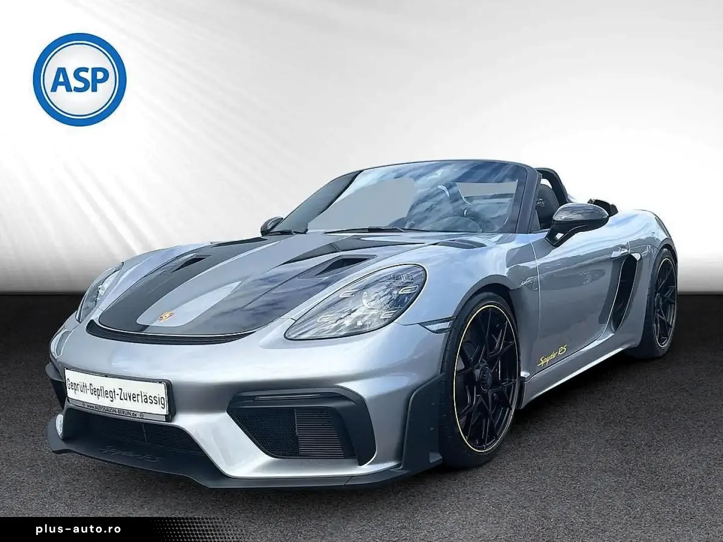 PORSCHE 718 Spyder RS WEISSACH CARBON SPORT-CHRONO LIFT