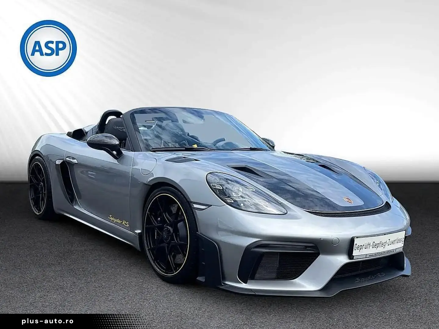 PORSCHE 718 Spyder RS WEISSACH CARBON SPORT-CHRONO LIFT