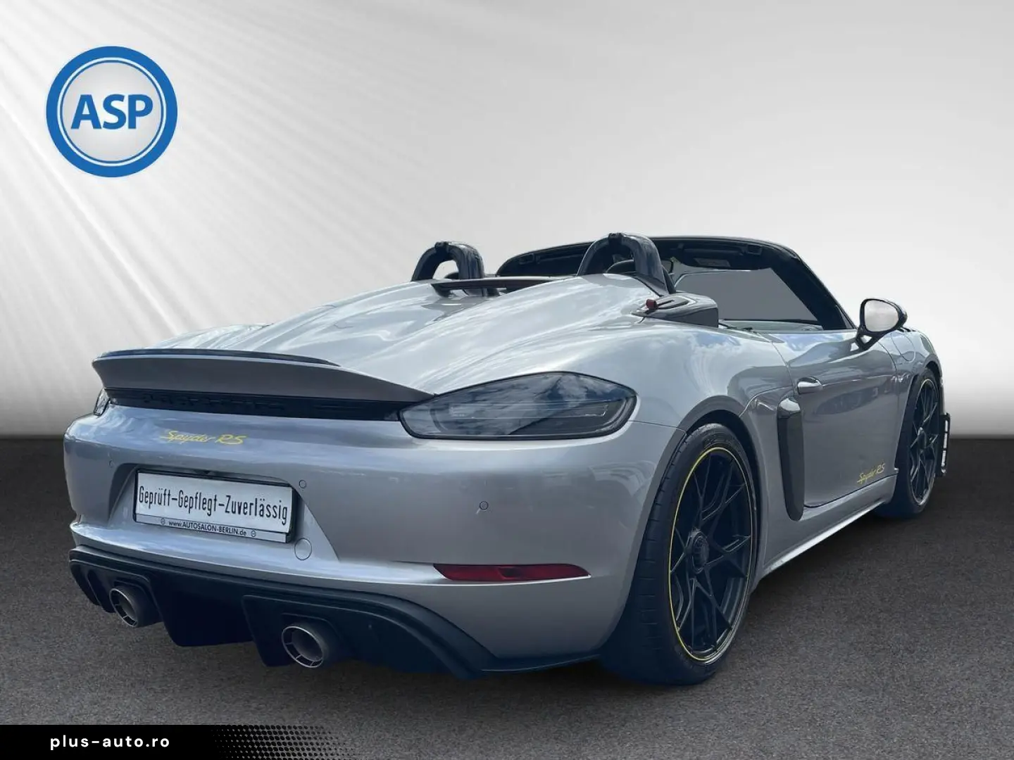 PORSCHE 718 Spyder RS WEISSACH CARBON SPORT-CHRONO LIFT