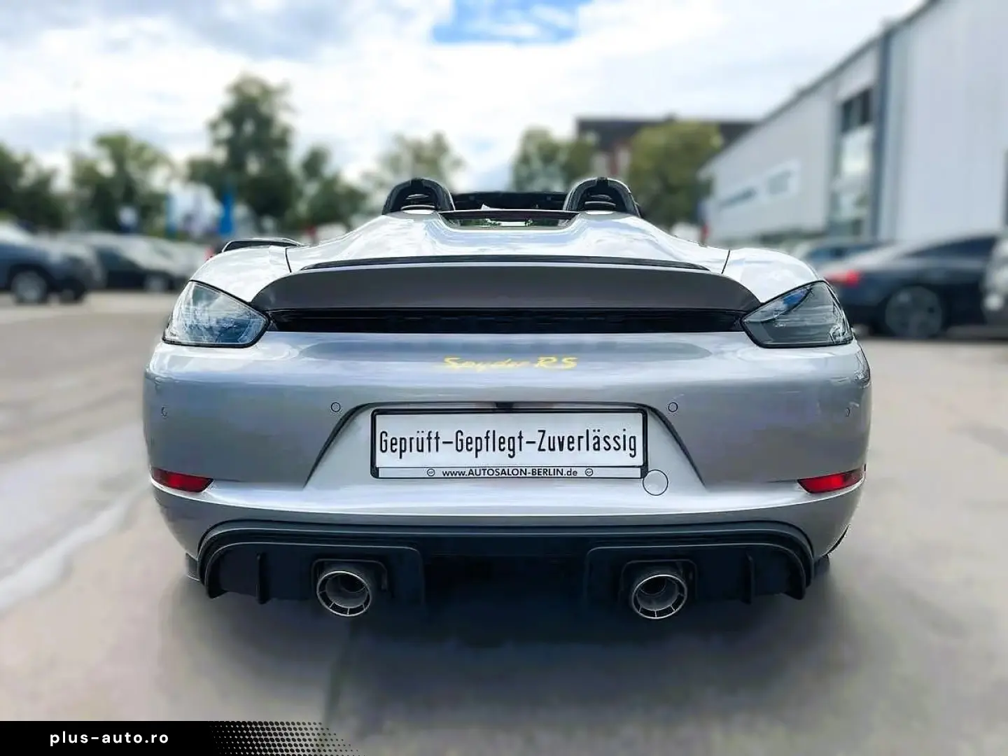 PORSCHE 718 Spyder RS WEISSACH CARBON SPORT-CHRONO LIFT