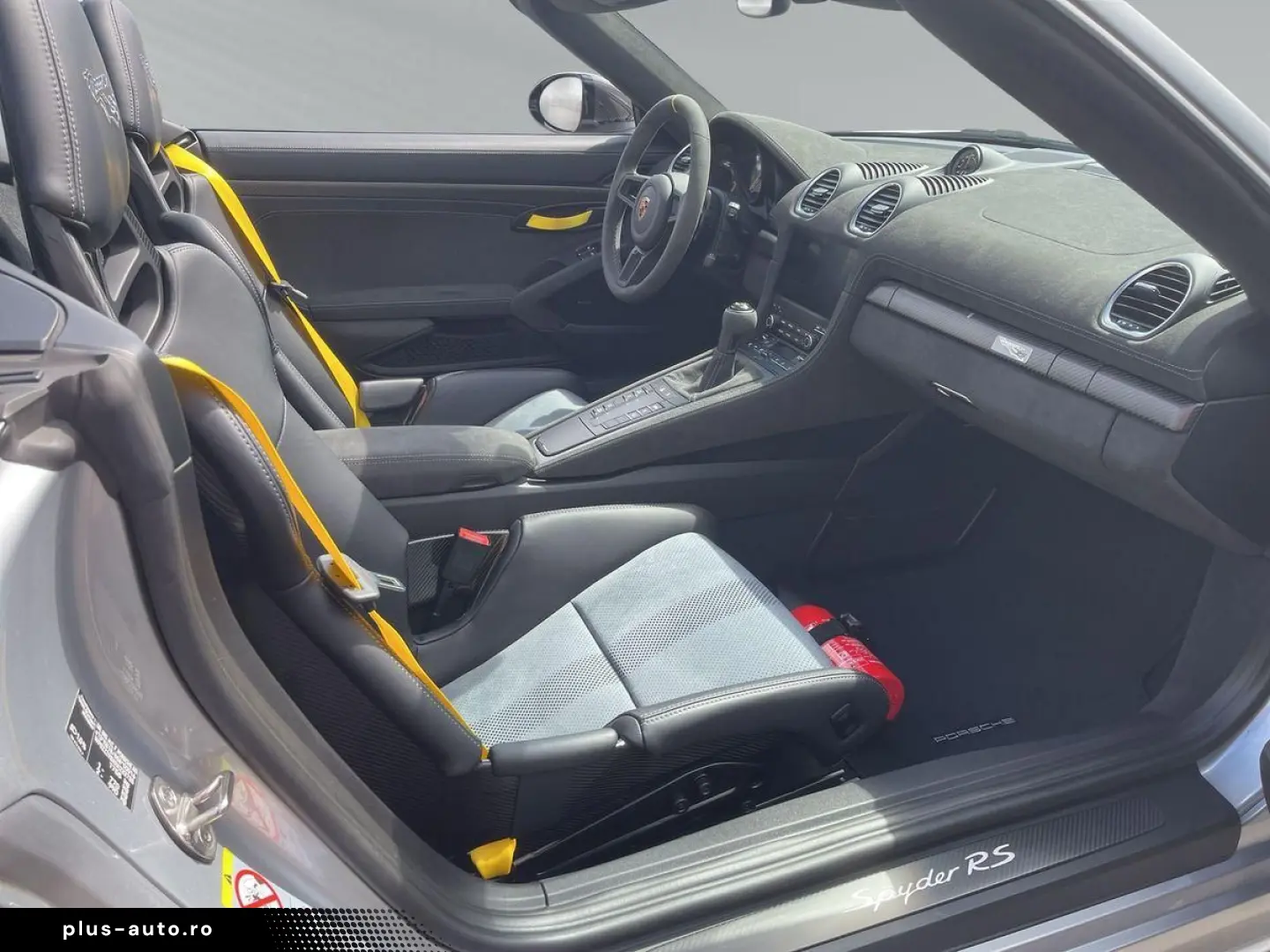 PORSCHE 718 Spyder RS WEISSACH CARBON SPORT-CHRONO LIFT