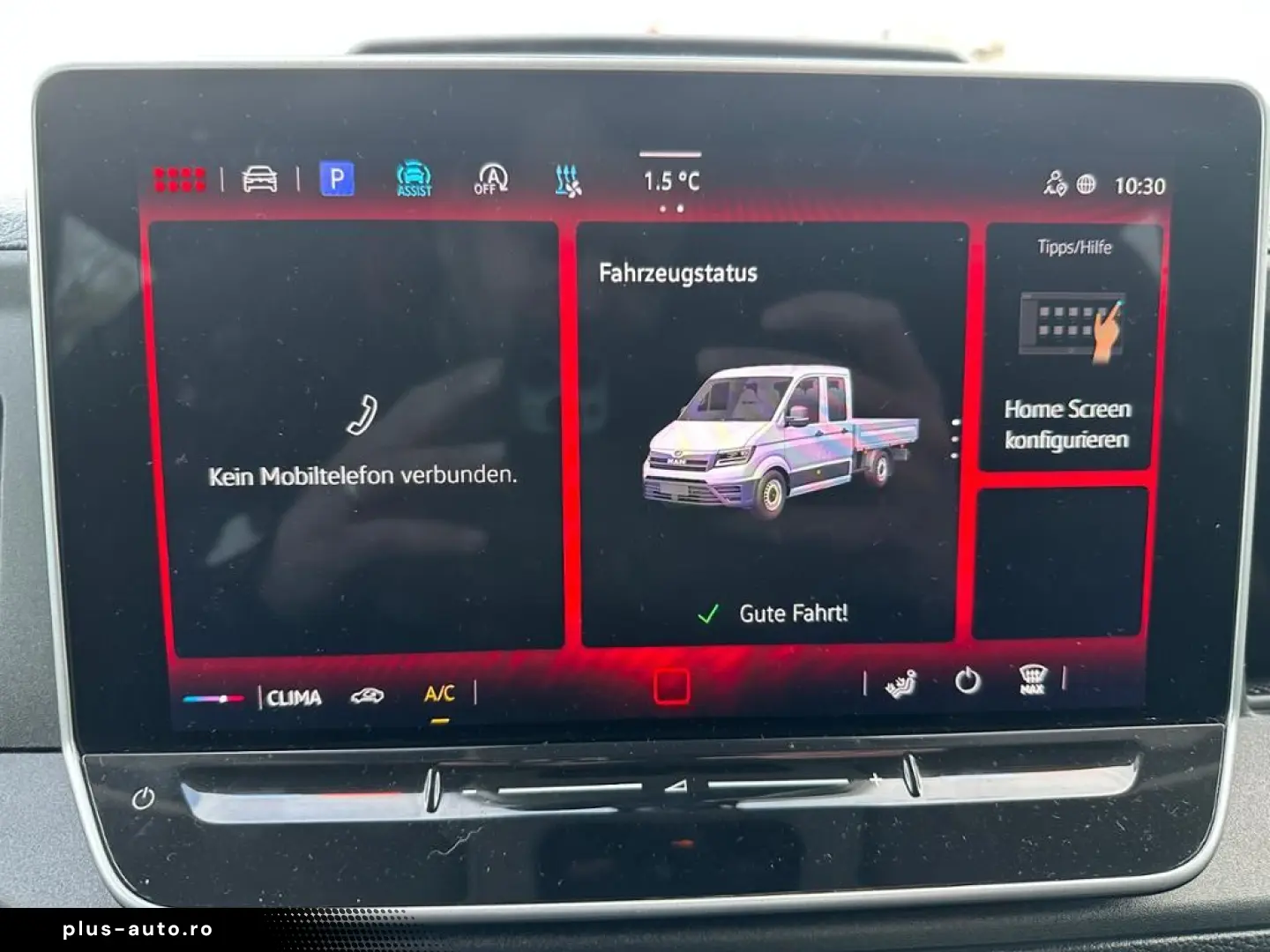 MAN TGE DOKA Pritsche 3T AHK DOKA 3T AHK Standheiz.