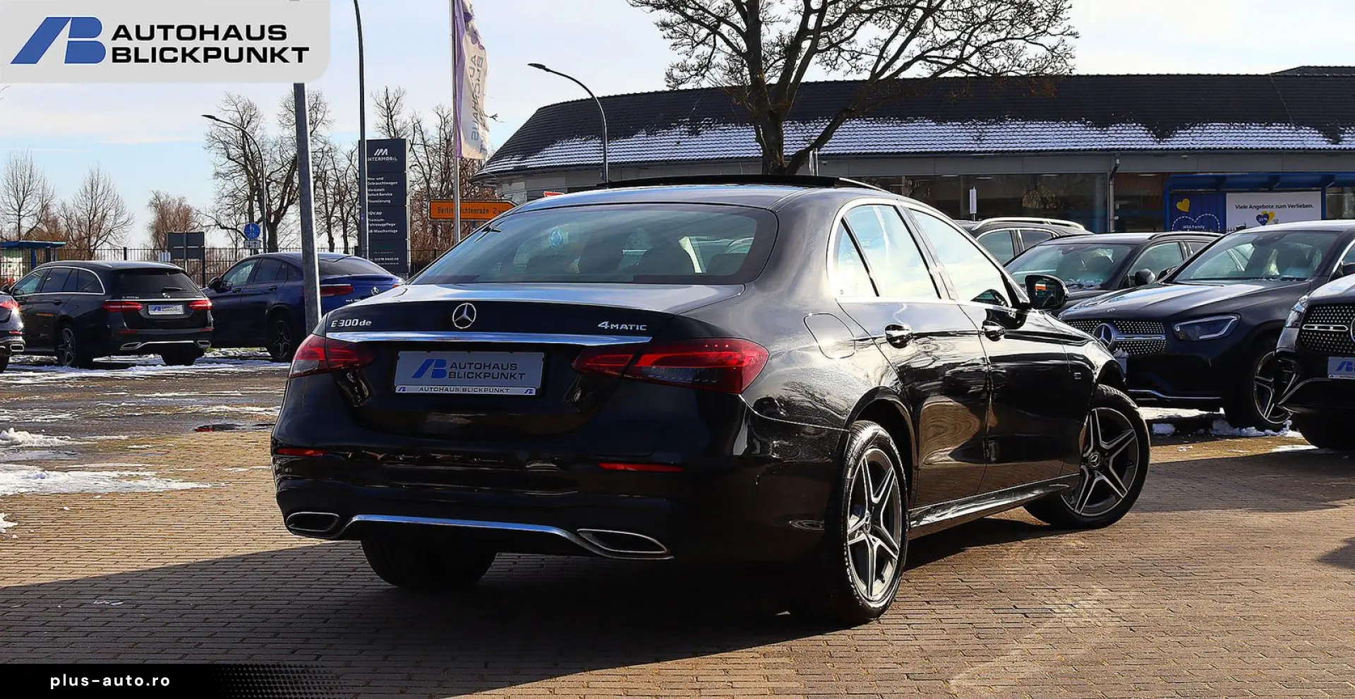 MERCEDES-BENZ E 300 de 4M AMG DISTRO PANO KAMERA BURMESTER
