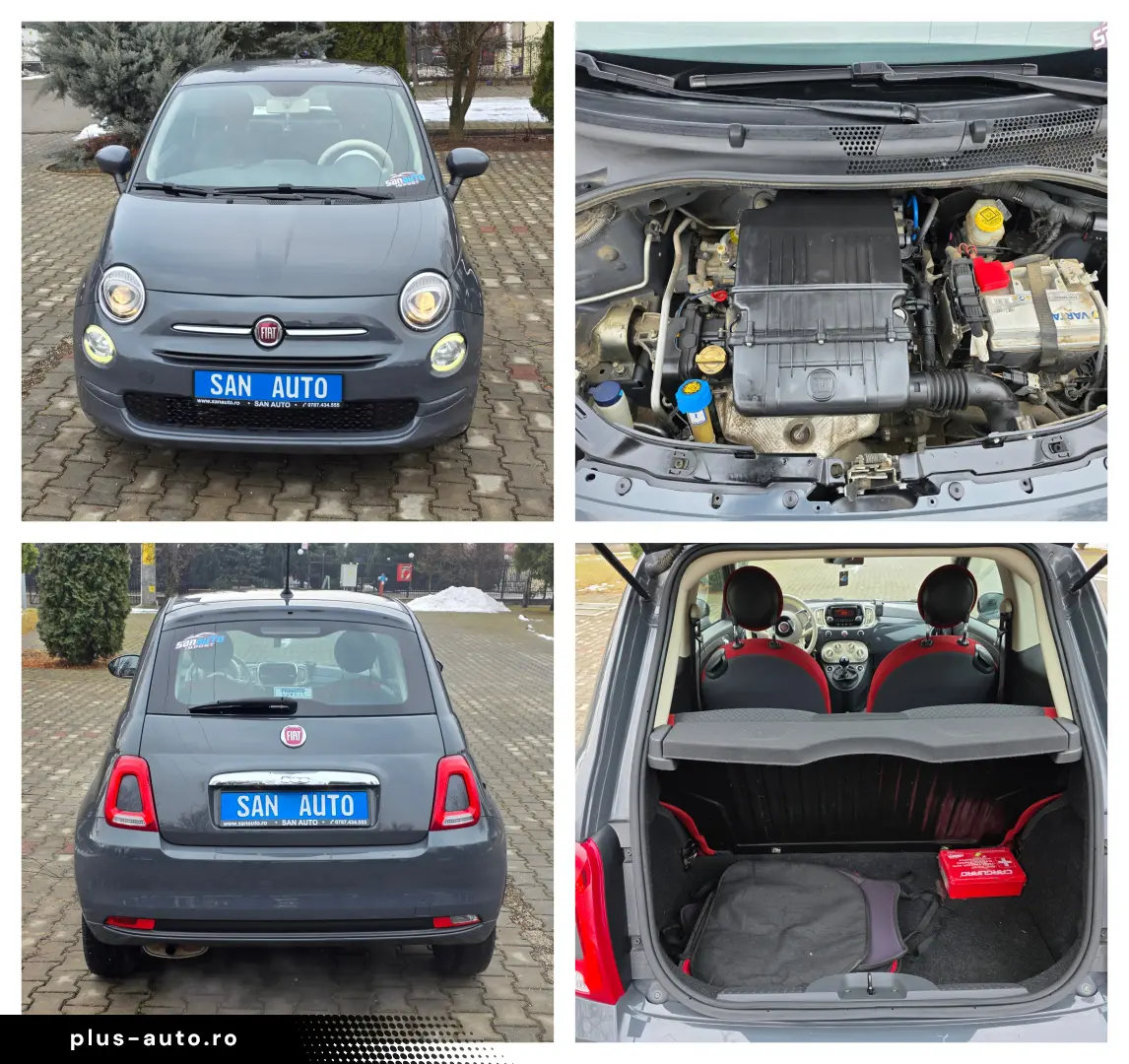 Fiat 500 2017 1.2 69 CP euro 6