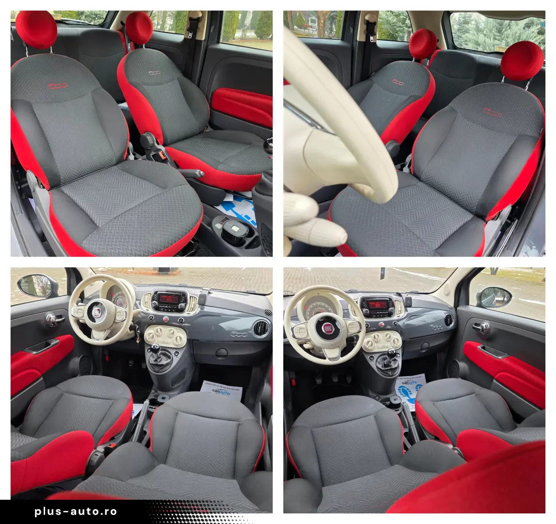 Fiat 500 2017 1.2 69 CP euro 6