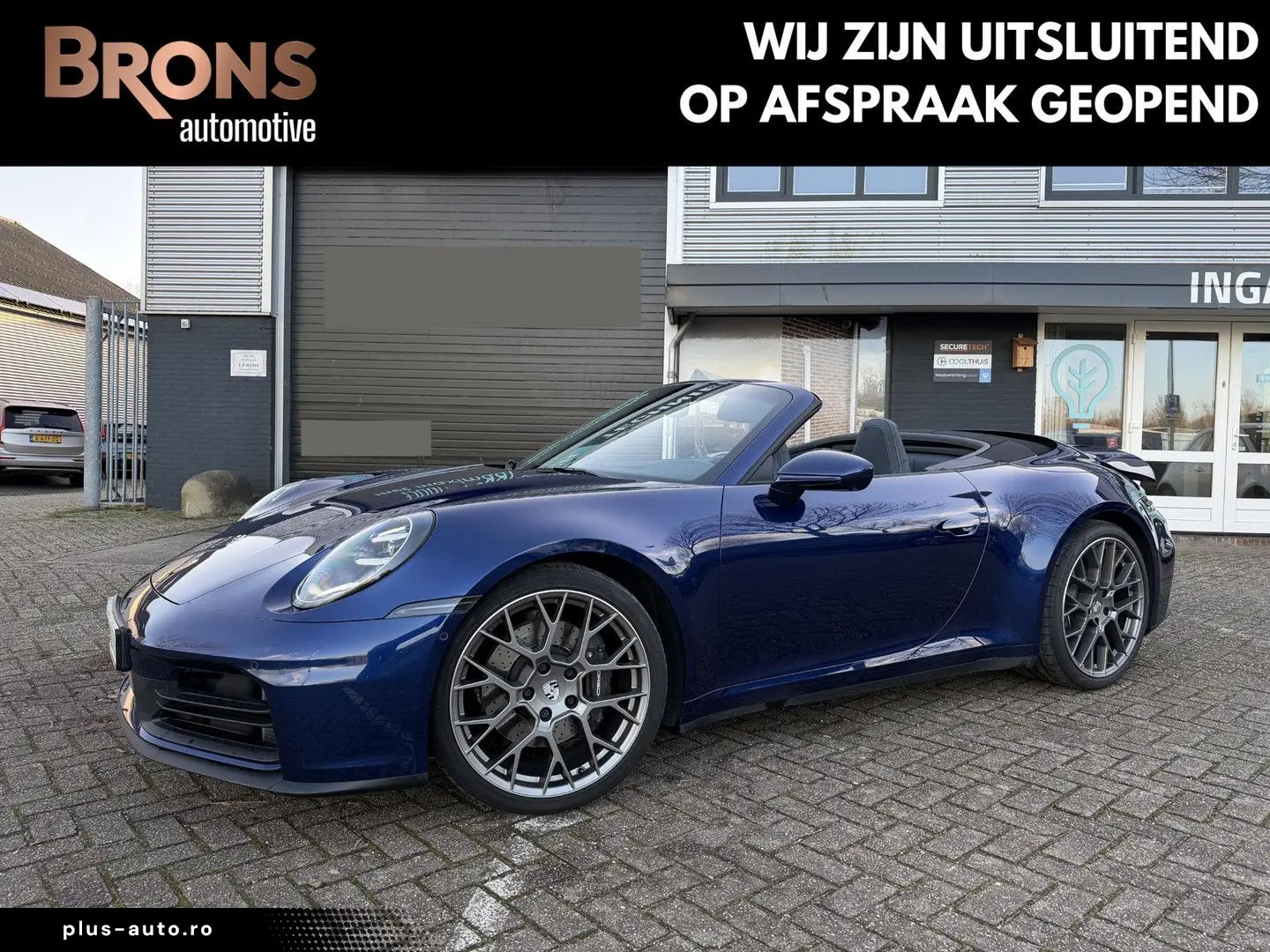 PORSCHE 992 Cabrio 20 21 Inc l led koplampen l Stoel küh