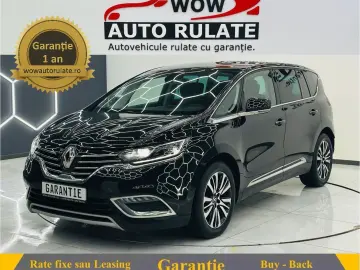 RENAULT ESPACE 2016 1.6D E6 Garantie 12 Luni Rate Avans 0 Do