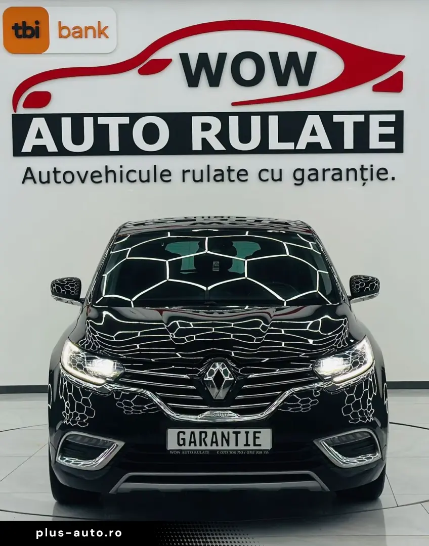 RENAULT ESPACE 2016 1.6D E6 Garantie 12 Luni Rate Avans 0 Do