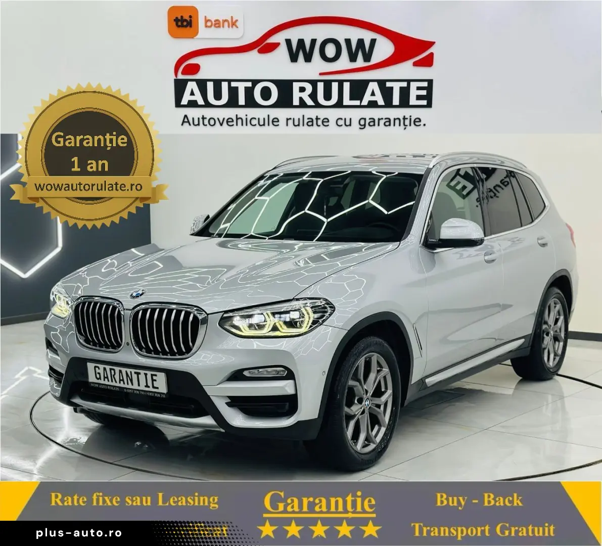 BMW X3 2018 2.0D E6 4x4 Garantie 12 Luni Rate Avans 0 Doar C