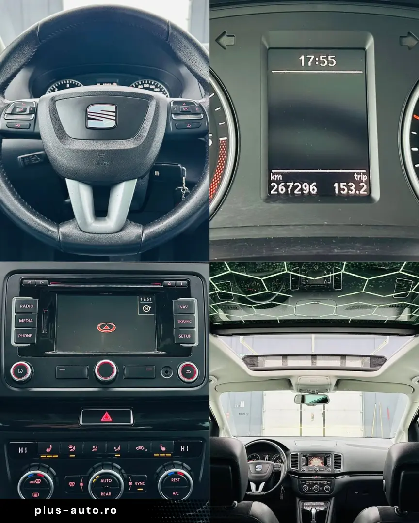 SEAT ALHAMBRA 2014 2.0D E5 7 Locuri Garantie 12 Luni Rate Av