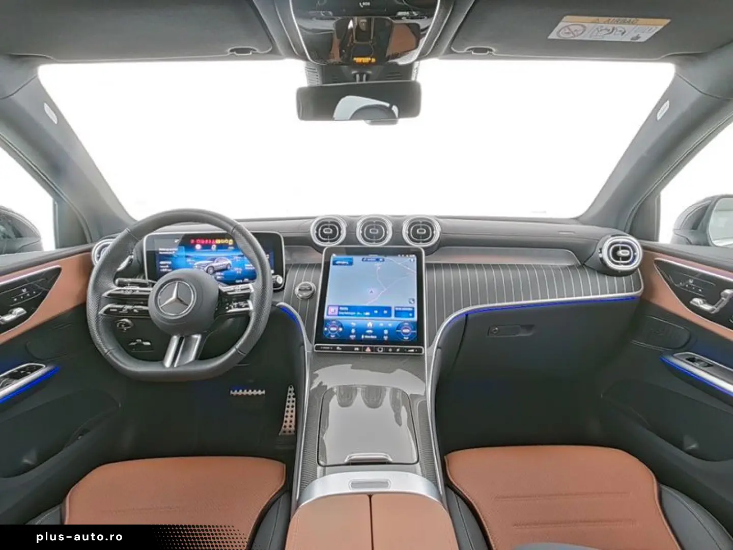 MERCEDES-BENZ GLC 200 4M AMG AHK Leder Braun Pano MEMORY