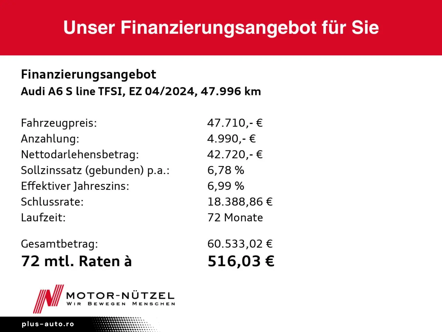 AUDI A6 45TFSI S-TR S-LINE HD-MATRIX NAV GRA SHZ PANO