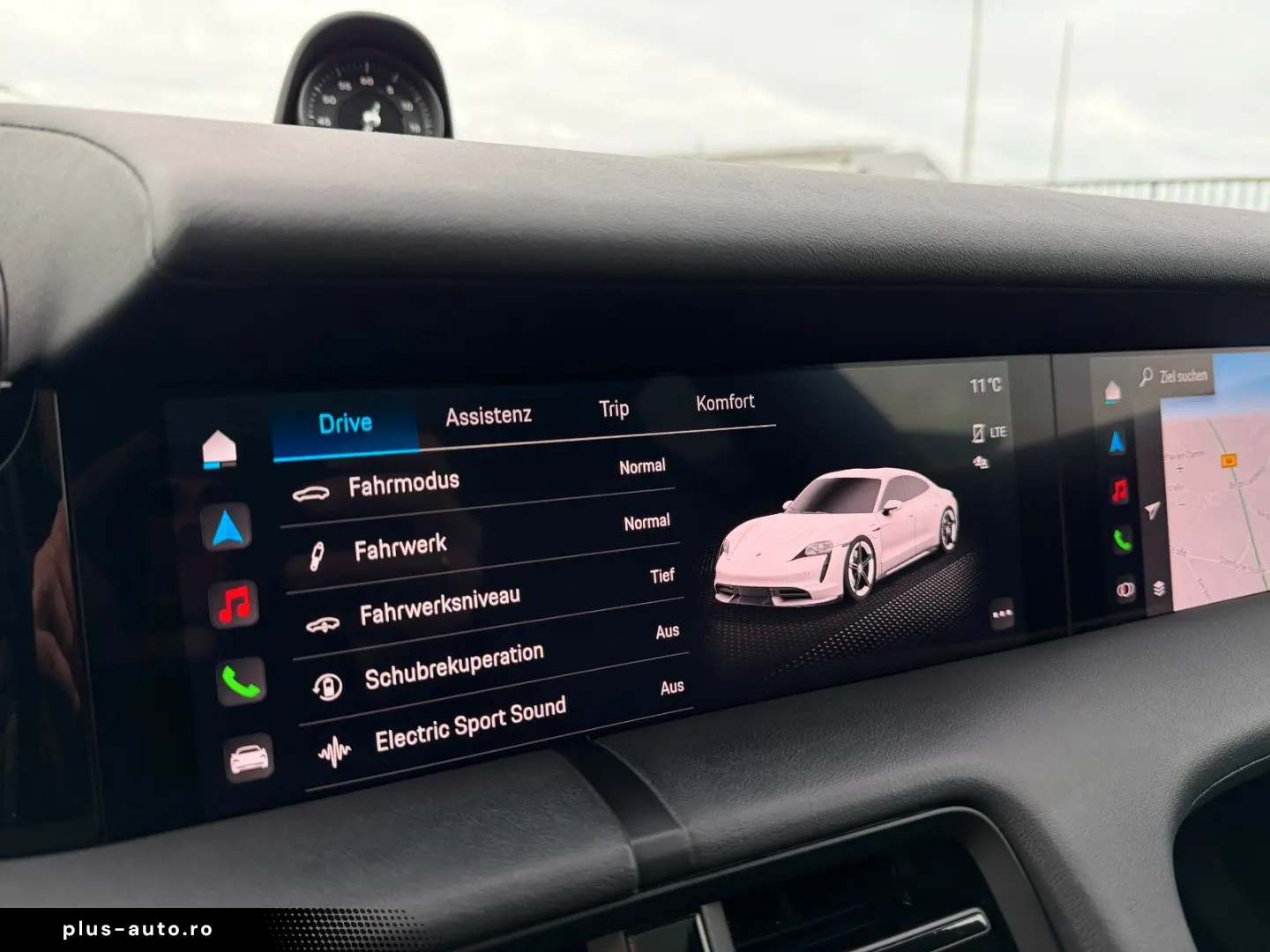 PORSCHE Taycan 4S Pano Beifahrer display ACC 93kwh